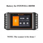 Battery Replacement for FOXWELL HD500 Truck Scanner